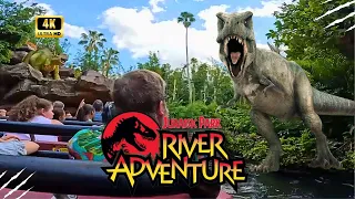 🦖 JURASSIC World - River Adventure 2023 | POV | 4K | Universal Orlando Resort - Islands of Adventure