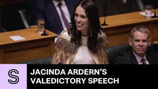 Former prime minister Jacinda Ardern gives her final speech to Parliament | Stuff.co.nz