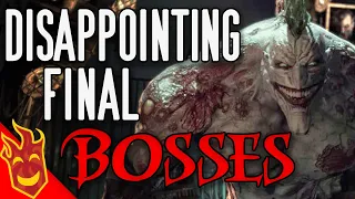 Top Ten Disappointing Final Bosses