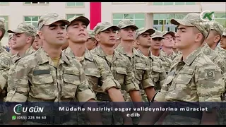 Müdafiə Nazirliyi əsgər valideynlərinə müraciət edib