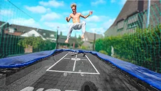 WIE KAN DIT OP DE TRAMPOLINE?! #2237