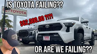 This Is REALLY BAD! 2024 Tacoma Pricing Is Insane!!