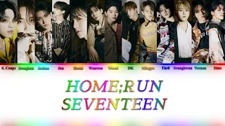 SEVENTEEN (セブンティーン) - HOME;RUN -Japanese Ver.- {Color Coded Lyrics}