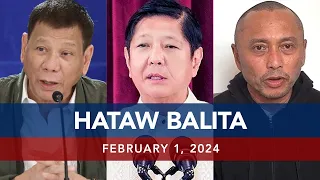 UNTV: HATAW BALITA  |  February 1, 2024