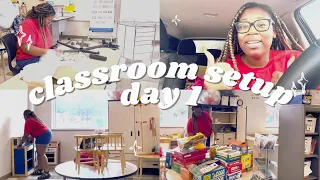 classroom setup day 1 | kindergarten 2023