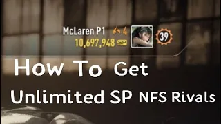 How To Get Unlimited SP In NFS Rivals! (Still works 2024)