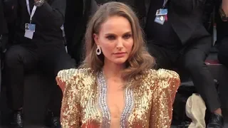 Natalie Portman on the red carpet for the Premiere of Vox Lux in Venice