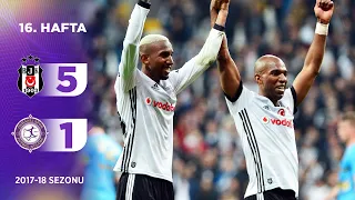 Beşiktaş (5-1) Osmanlıspor | 16. Hafta - 2017/18
