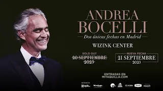 ANDREA BOCELLI | SPOT 3 - MADRID TOUR 2023