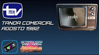 Tanda Comercial Canal 13 UCTV - Agosto 1982