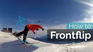 How to Frontflip on Skis