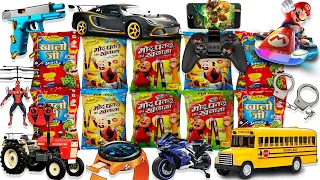 Latest Snacks Collection🤑Rc Bike, Goku, Spider-Man, Pokemon, Rc Toys, Gun, Pens, Spinner, Truck, JCB