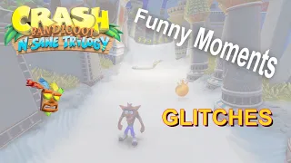 Crash Bandicoot N Sane Trilogy - Funny Moments & Glitches