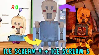 Evolution Of Prototype Mini Rods | Ice Scream 4 + Ice Scream 5 Timeline