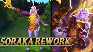 SORAKA VISUAL REWORK - League of Legends