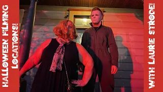 A Tour of Halloween Filming Locations with Laurie Strode, revisiting Haddonfield after 45 Years!
