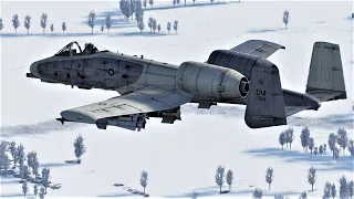 A-10 Warthog in a Huge Map (War Thunder)