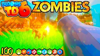 This BLOONS TOWER Themed ZOMBIE MAP is AMAZING!