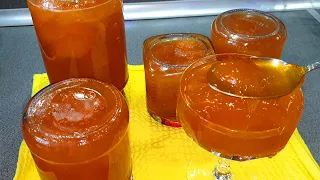 Thick apricot jam without gelatin for the winter! The easiest and most delicious recipe ever!