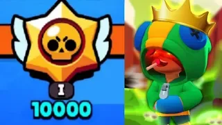 EFSANEVİ LEON İLE 10.000 KUPA OLDUM!! - Brawl Stars