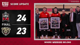 Men’s Wrestling Takes Down Kutztown 24-23 on Senior Night