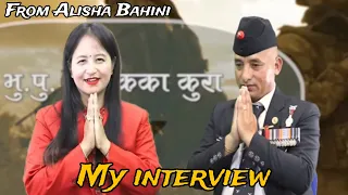 My interview taken by Alisa Thapa from Pokhara Television || Bishnu shrestha one man army