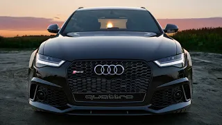 2017 Audi RS6 Performance blacked out 605hp - exterior, interior, acceleration etc