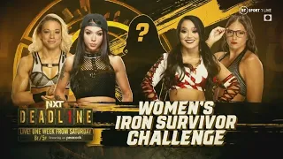 Women's Iron Survivor Challenge (NXT Deadline) Higlights