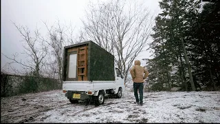 [Car Camping]Staying in the snow