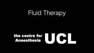 Fluid Therapy