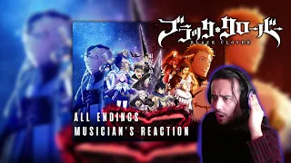 Studio musician | Black Clover Endings 1-13 Reaction and Analysis