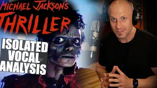 Thriller - Michael Jackson Isolated Vocal Analysis - Lead & Harmonies, Production (Reaction & Tips)