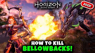 How to Kill Bellowbacks | Horizon Zero Dawn 2022 | Master Machine Hunting Guide