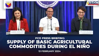 PCO Press Briefing with DA 2/13/2024