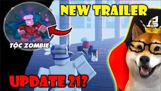 Blox Fruit Bất Ngờ Lộ Trailer UPDATE 21 Có Luôn Tộc Zombie Và Tộc Samurai Cực Ngầu | Roblox