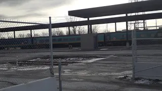 VIA #903 & #6423 as train 24 departing Ottawa train station video taken on 12/12/2019 by myself guys