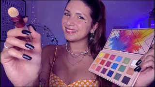 ASMR Doing Your Makeup in Bed Until You Fall Asleep - Personal Attention, Beauty RP, German/Deutsch