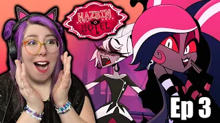 VELVETTE IS MY GIRL - Hazbin Hotel Episode 3 REACTION - Zamber Reacts