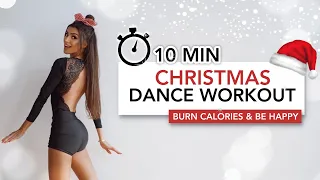 10 MIN CHRISTMAS DANCE WORKOUT | 100% Happiness & Calorie Burn | Eylem Abaci