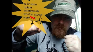 Suboxone withdrawal week 2-4  #addictionrecovery #addiction #recovery