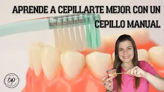 Como CEPILLARSE LOS DIENTES correctamente con CEPILLO MANUAL 🦷🏆 [+ los 4 errores que más cometen ❌]