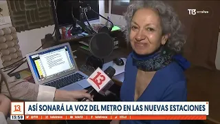 "Se inicia el cierre de puertas": Esta es la identidad de la voz del Metro de Santiago
