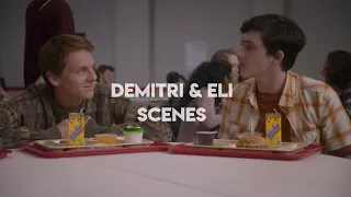 Demitri & Eli/Hawk scenes