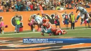 NFL Fines Bengals LB Burfict