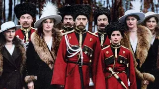 Russian Imperial Family In Color