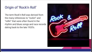 1950's: Birth of Rockn'Roll (Alan Freed)