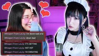 Lily is down bad for MaidSaki