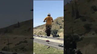 GTA 5 RANDOM STUNT #shorts #gta5 #gtaonline