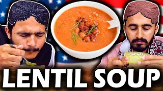 Tribal People Try Lentil Soup for the First