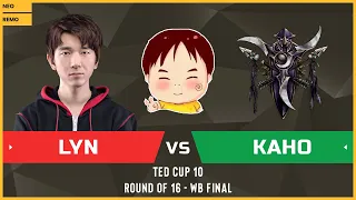 WC3 - TeD Cup 10 - WB Final: [ORC] Lyn vs. Kaho [NE] (Ro 16 - Group C)
